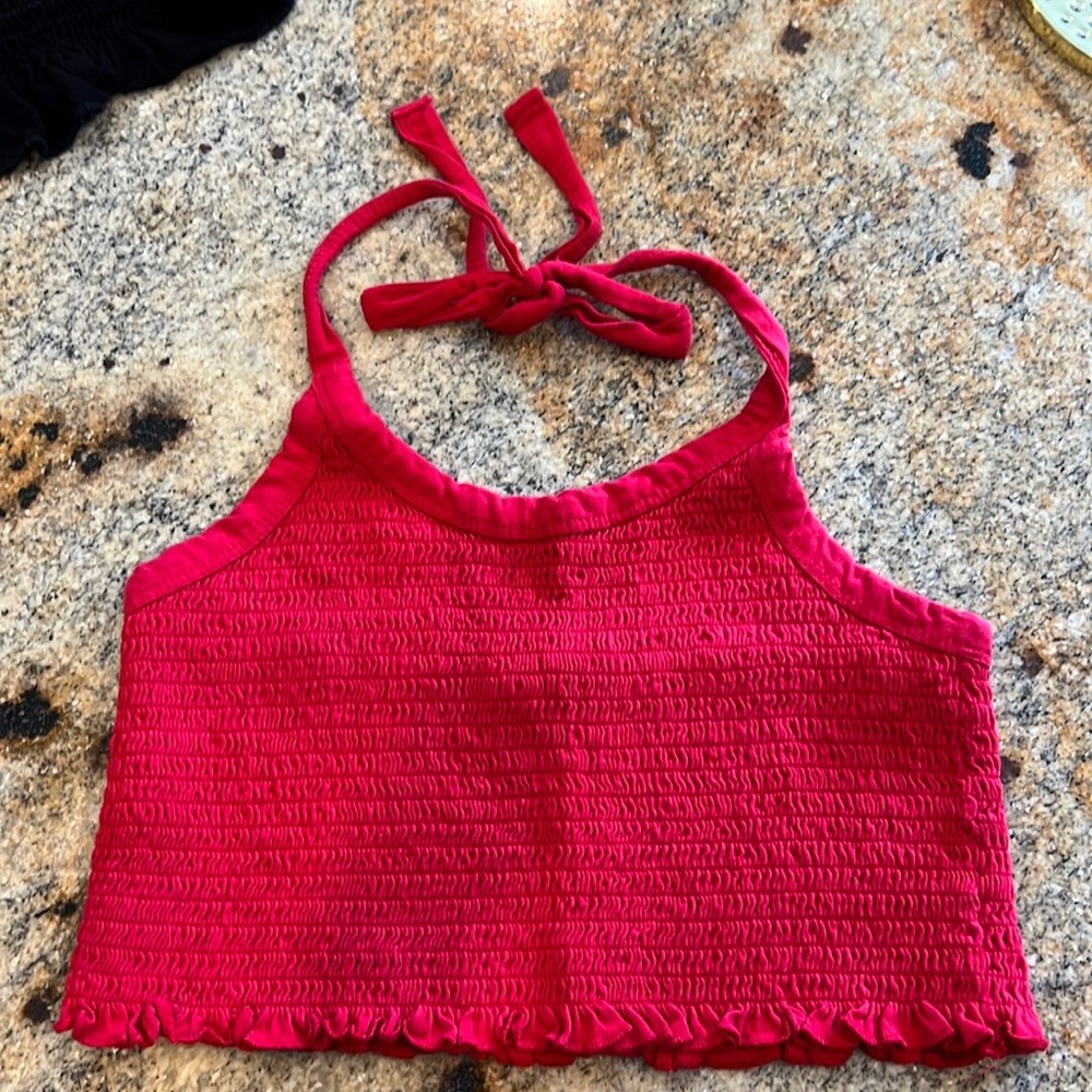 Me To We Halter Tube Top.